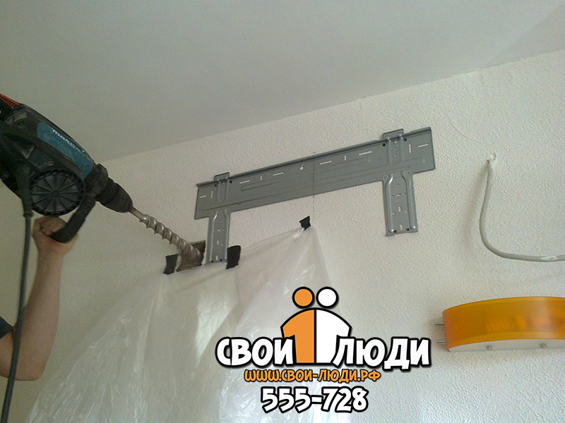 установка кондиционера